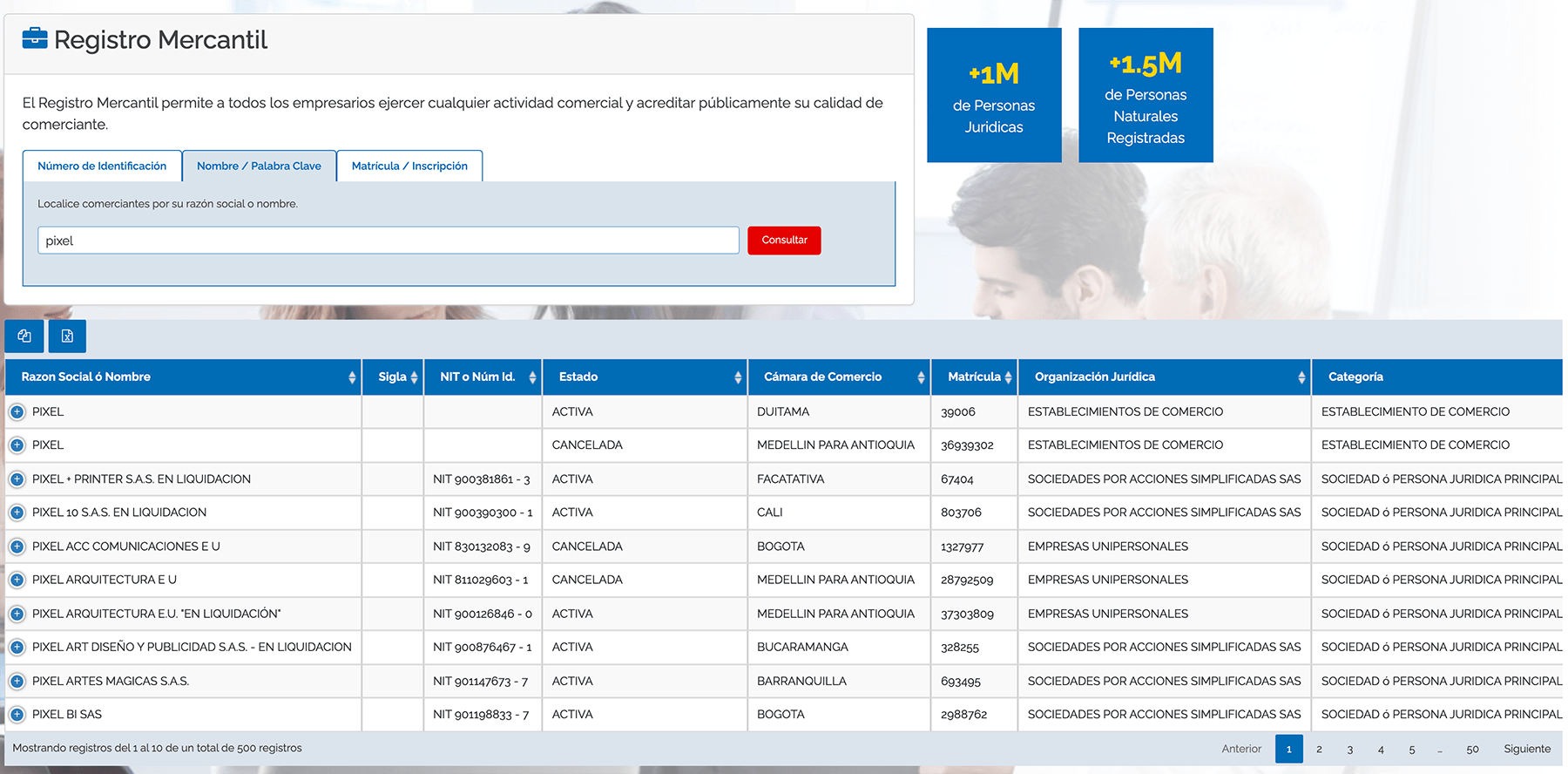 Panel de Control